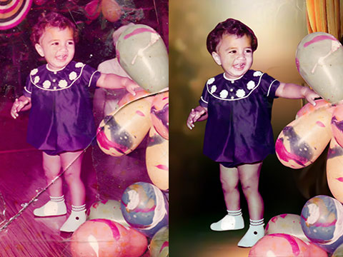 Photo Restoration Example 2